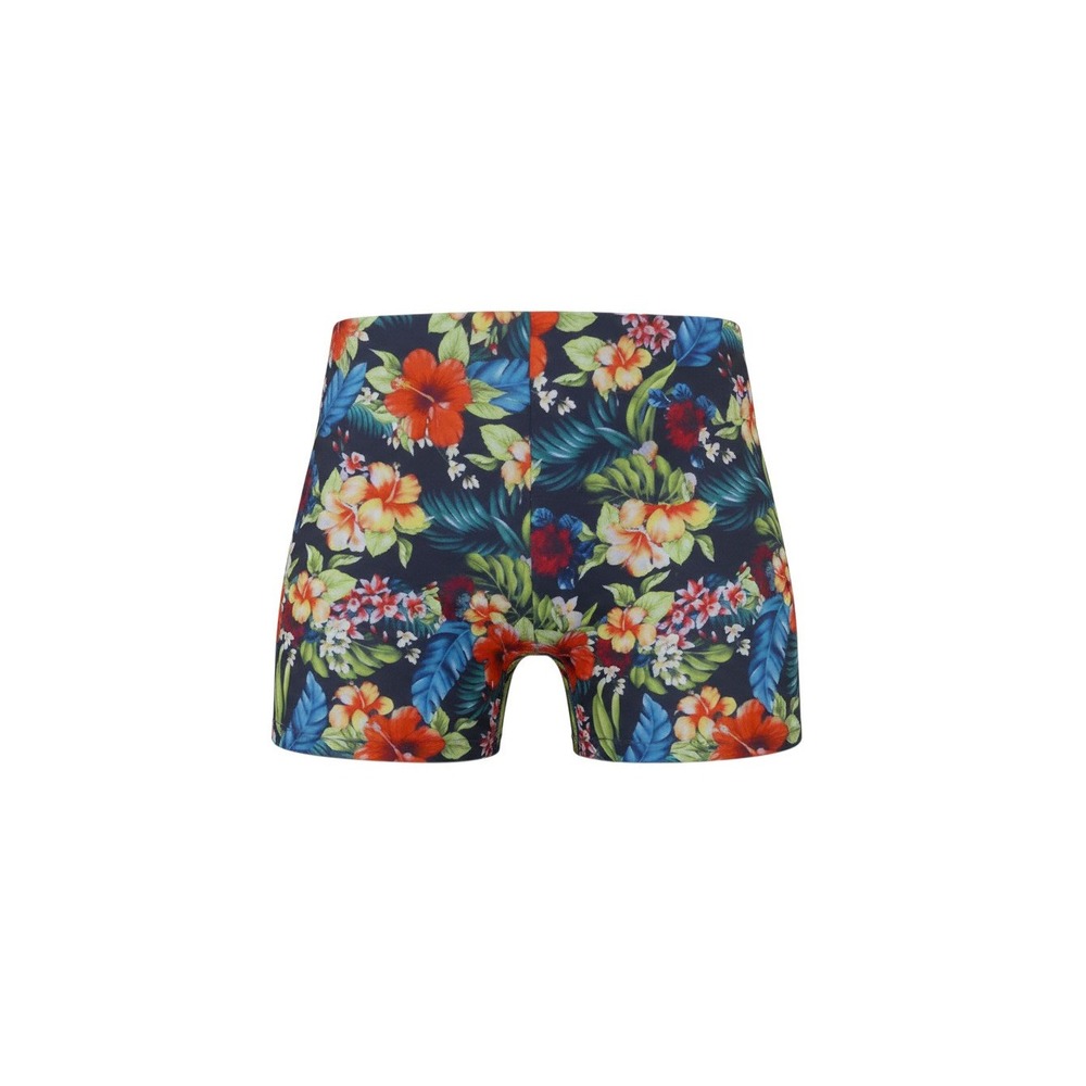 Cali Active Biker Shorts Womens Large Multicolor Floral Tropical Yoga Athletic